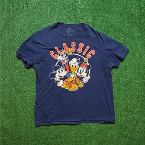 Disney Mickey Mouse &
Friends Tee L Classic Navy T-Shirt